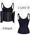Funnygirl Women's Waist Trainer Cincher Corset Tummy Control Shapewear Adjustable Straps Body Slimmer