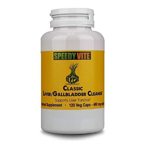SpeedyVite Classic Herbal Liver/Gallbladder Cleanse and Detox (120 Veg caps) - Milk Thistle, Dandelion Root and More - Thumbnail 7