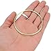 JETEHO 10 Pack 3 Inch Gold Dream Catcher Metal Rings Hoops Macrame Ring for Dreamcatchers and Crafts