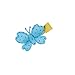 Liana Mai Baby Hair Clips Ribbon Alligator Style Butterfly Polka Dot