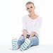 AWEHIRU QING Premium Cotton Toe Socks For Women Stylish Tabi Ankle Socks For Flip Flop Pack of 4 (4 pack) (two toes socks 4 pack)