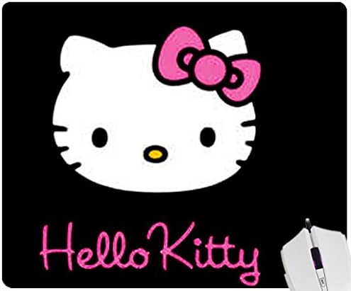 Hou Gong - Hello Kitty Cartoon Face Custom Personalized Non-Slip Rectangle Gaming Mouse Pad