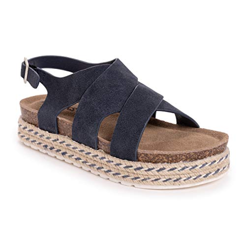 MUK LUKS Women's Beach Bingo Sandal-Tan Wedge - Choose SZ/color | eBay