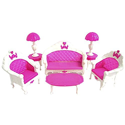 barbie doll sofa set