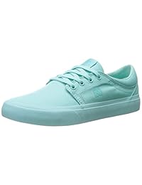 DC Trase TX - Zapatillas de skate para mujer, Negro, 5