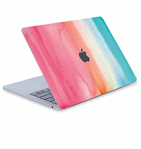 Digi-Tatoo Rainbow Land MacBook Skin Decal Cover for MacBook Pro 15 inch w/Touch Bar (Model A1707), Full Body Protective, Removable and Anti-Scratch Vinyl Skin