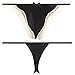 Curve Muse Soft G-strings Women Panties Simple Lightweight Thongs Pack of 12 PackA M/6