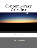 Contemporary Calculus: Chapters 0–3