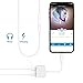Headphone Adapter for iPhone 8 Adapter AUX Audio Jack Charge Adapter Car Charger [Audio+Charge+Call+Volume Control ] Dual Earphone Cable Converter Compatible for iPhone 7/7 Plus/X/XS Support All iOSthumb 3
