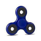 Opard Tri Fidget Spinner Fast Speed Hand Spinning Toy for Child and Adult (Plastic Blue)