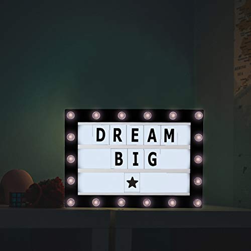 Marquee Light Box, Cinema Light Box, Cinematic Light Box, Letter Light