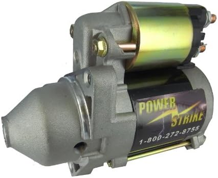 New Starter for Farm Tractor LX176, Mower GS25 12.5HP F510 GS45 HD45 14HP, Lawn Tractor 170 175 240 255 GS25 GS30 GS45, GT242 Gear, HD45 LX172 Gear, LX175 Hydro, Kawasaki Small Engine FC400V, FC401V, FC420V, Kubota Lawn Tractor T1460-40 T1460A-40 T1460B-40 T1560-40 T1560-44