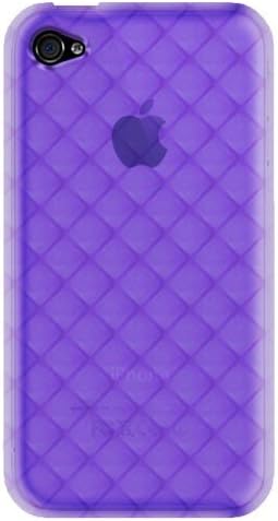 KATINKAS 6006909 Soft Cover for iPhone 4/4S - Water Cube - 1 Pack - Retail Packaging - Purple