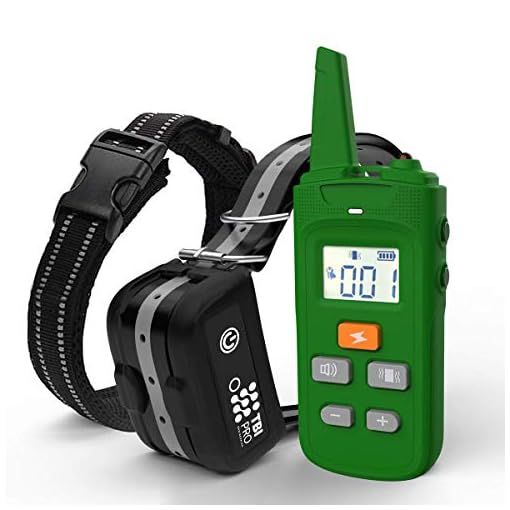 long distance dog training collar