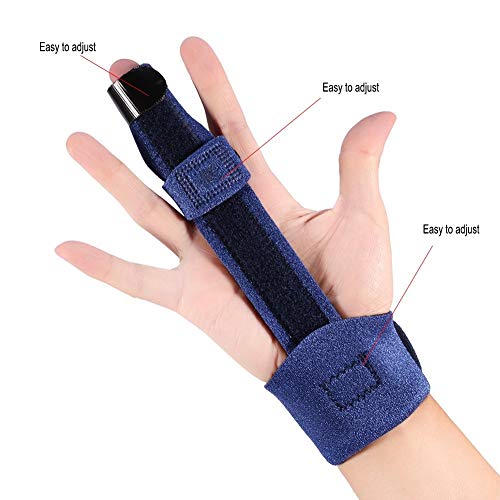 Yesbaby Adjustable Finger Splint Metacarpal Fracture Healing Mallet Finger Correcting Support Brace - Thumbnail 5