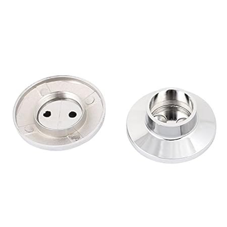 Brackets Dealmux 19mm Dia Rail Fittings Wardrobe Hanging Rod End