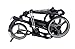 Qwik-Fold 3 Wheel Push Pull Golf CART - Foot Brake - ONE Second to Open & Close!