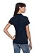 Classroom School Uniforms Teen-girlswomen's Junior Girls Short Sleeve Fitted Interlock Polo, Dark Navy, Medium