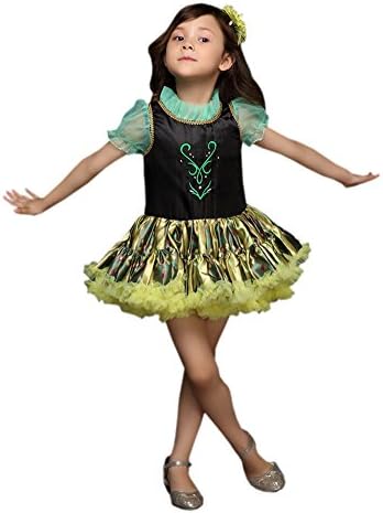 MOONSTAR® Princess Anna Coronation Mini Dress Dancing Ballet Outfit (3 Yr = 100 cm)