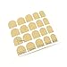iNewcow 10 Sheets False Nail Tips Adhesive Glue Double-Sided Clear Tape Nail Art Stickers