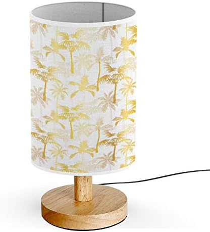 golden palm lamp