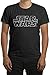 Star Wars Light Speed Stars Logo Mens Black T-shirt