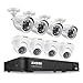 ZOSI 1080p Home Security Camera System Indoor Outdoor, H.265+ CCTV DVR Recorder 8 Channel and 8 x 1080p Weatherproof Surveillance Bullet Dome Camera, Remote Access, Motion Detection (No Hard Drive) primary
