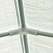 Uenjoy 10'x30' Party Tent Canopy Wedding Tent Event Tent Outdoor Gazebo White with 5 Sidewall