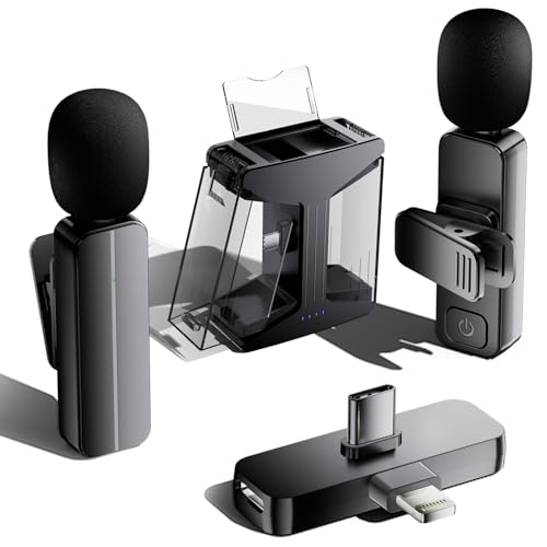 Wireless Mini Lavalier Lapel Microphone