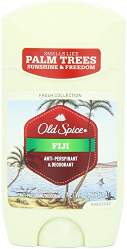 Old Spice Fresh Collection Anti-Perspirant Deodorant Fiji 2.60 oz (Pack of 2)