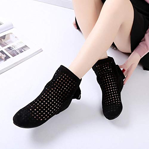 3 Gyoume+Sandals+Hollow+Wedges+Booties