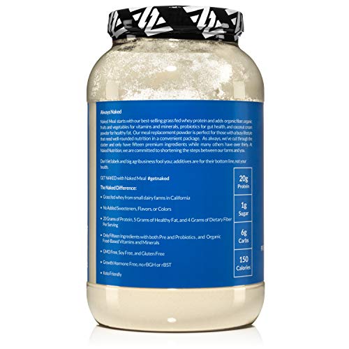 NAKED Meal Healthy Meal Replacement Shakes For Weight Loss or Workout