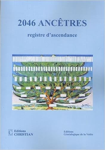 Amazon Fr 2046 Ancetres Registre D Ascendance Boutet Jo Livres