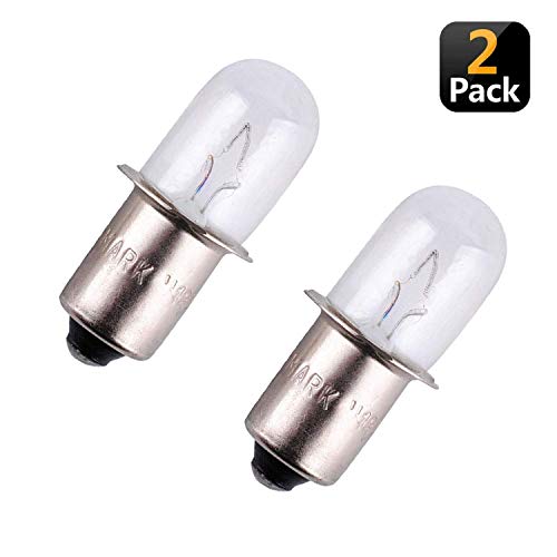 Podoy 780287001 Flashlight Bulbs for Ryobi Ridgid 18V Flashlight P704 P703 P700 (2 Pack)
