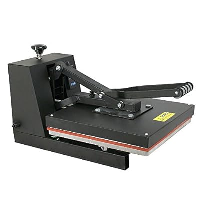 ZENY 15" x 15" Sublimation Heat Transfer Press Machine - Clamshell for T-Shirt, Black (#04) - Image 3