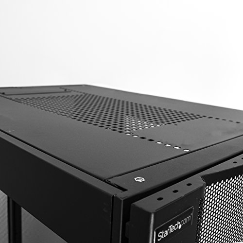 StarTech.com Server Rack Cabinet - 42U Rack - 37in Deep - Tool-Less - Network Rack - Computer Rack - Networking Cabinet