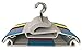 Jeronic 30 Pack Light-Weight Clothes Hangers Non-Slip Durable Clothes Hanger Plastic Hangers Perfect for Pants, Dress, Jacket, Underwear and Shirt