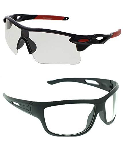 Vast Goggle Sunglasses Combo (Black) (Combo_9181_C1_C2)… (BLACK YELLOW/BLACK CLEAR) (BLACK RED CLEAR/BLACK CLEAR) Vast Goggle Sunglasses Combo (Black) (Combo_9181_C1_C2)… (BLACK YELLOW/BLACK CLEAR) (BLACK RED CLEAR/BLACK CLEAR)