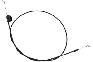 1PCS Control Engine Brake Cable for Lawnmower #183567#532183567, 54" Replacement, Z Bend Ends for Lawn Mower