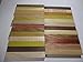 EXOTIC/DOMESTIC PEN BLANK PACK (26) PIECE TURNING & CRAFTWOOD KIT/ 5.25 X 3/4 X 3/4 SQ./ OSAGE ORANGE/WALNUT/CURLY MAPLE/BLOODWOOD/CHERRY/HICKORY/MULBERRY/CURLY WHITE OAK/BEECH/AND MORE