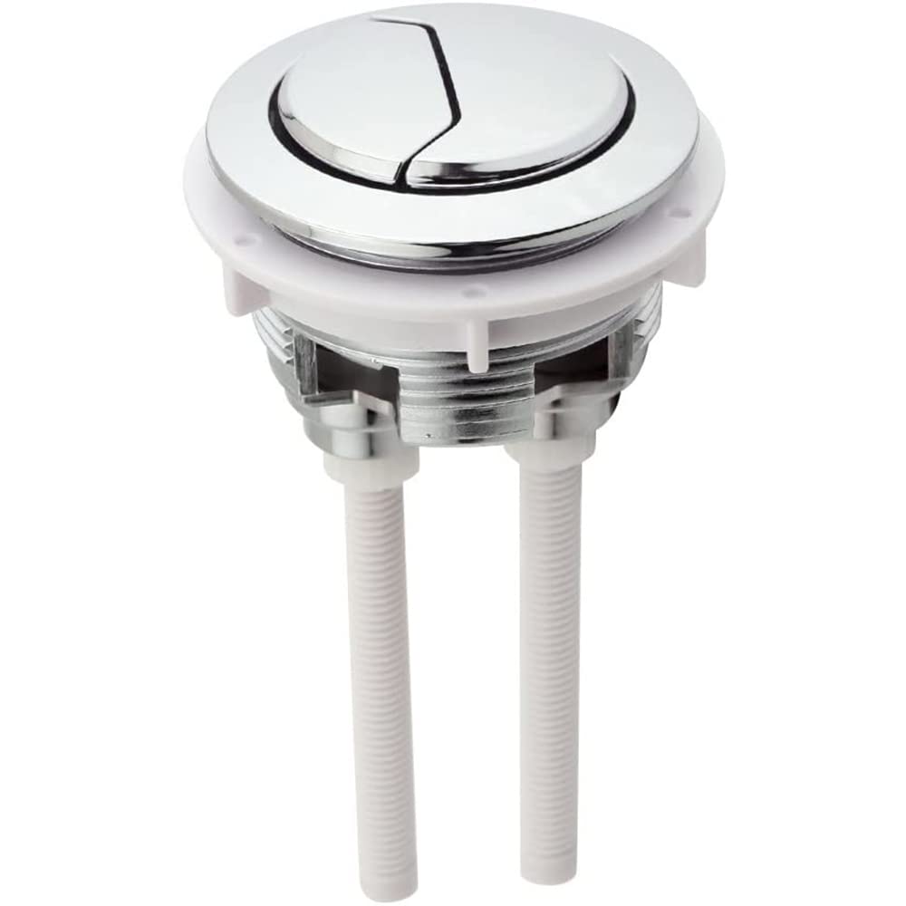 CENPEK Dual Flush Push Button, Replacement Toilet Flush Button, 48mm Button Toilet Flusher