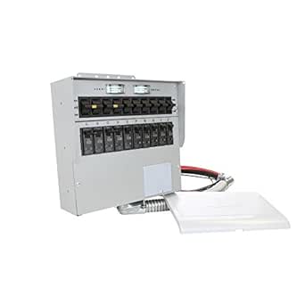 Amazon.com: A510C Pro/Tran2 50-Amp 10-Circuit 2 Manual Transfer Switch