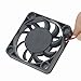 GDSTIME DC 5V 40mm x 40mm x 7mm Thin Small Black Plastic Brushless Cooling Fan