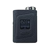 DSC-Mart Texture Silicone Case for Smok Al85, Rubber Skin Cover Sleeve Wrap Gel Fits for Alien Baby 85W (Black)