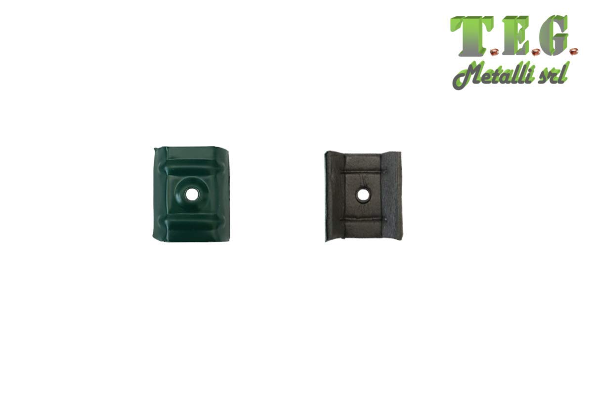Teg Metalli Srl Cappellotti In Lamiera Per Fissaggio Pannelli Coibentati Grecati 50x21x14 Testa Di Moro 100