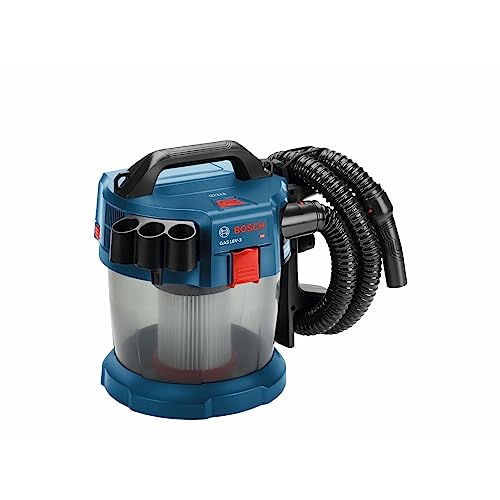 BOSCH GAS18V3N 18V 1.6 gallon Vacuum Bare Tool , Blue Pricepulse