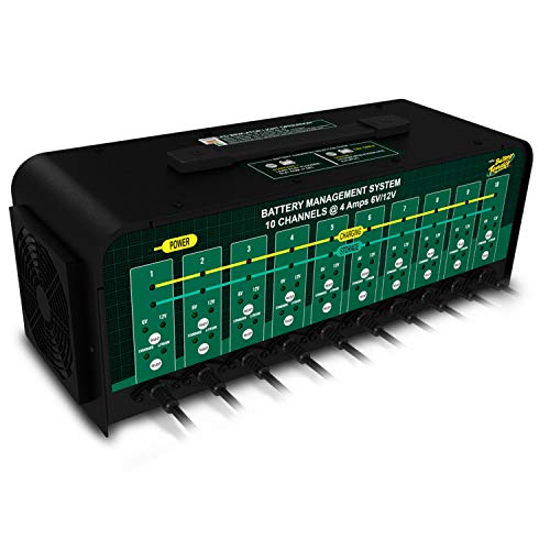 Battery Tender 10-Bank 6V/12V, 4A Selectable Battery Charger