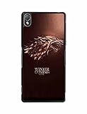 Sony Z3 Case, Cartoon Drop Protection Back Cover For Sony Xperia Z3 Thrilling Game Of Thrones Winter Is Coming (NOT for Z3V/Z3 Compact)