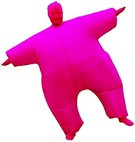 yuanyistyle Inflatable Chub Suit Adult Costume Apparel Bodysuits (Rose Red)