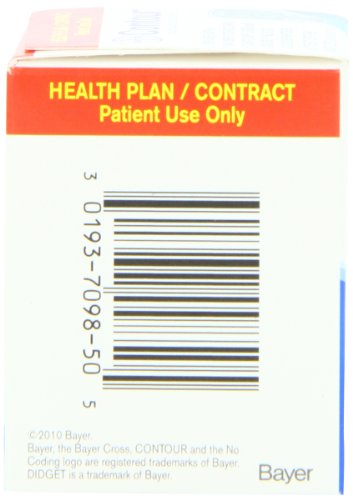 Bayer Contour Test Strips, 50 CT
